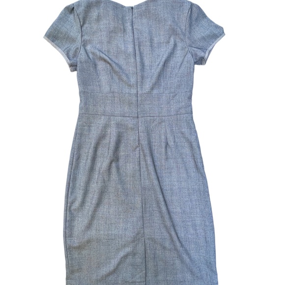 Zara Basic Gray Plaid Dress Size M - Picture 2 of 8
